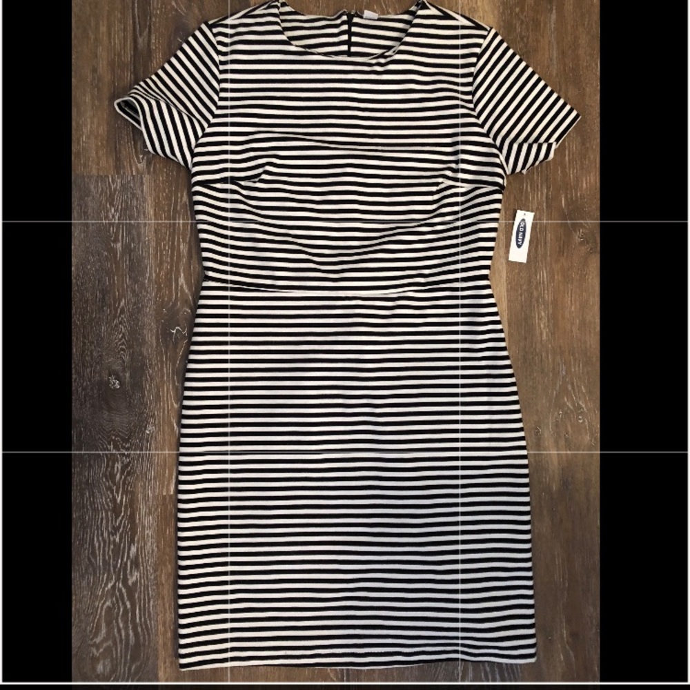 Black and white dress